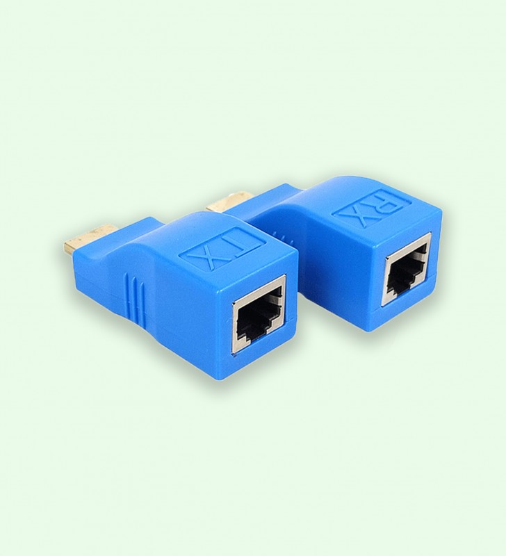 W-D-LINK Extendeur HDMI 1080P - 30M - Câble Ethernet LAN CAT5e & CAT6