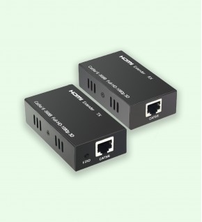 W-D-LINK Extendeur HDMI 1080P - 60M - Câble Réseau CAT5e & CAT6