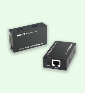 EXTENDER HDMI 4K - 120M - câble HDMI par un câble CAT5e/CAT6 W-D-LINK