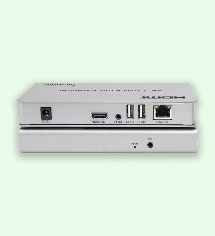 Extender HDMI 4K 120M KVM connexion Via Cat5e CAT6 RJ45 Ethernet câble réseau TX RX - W-D-LINK