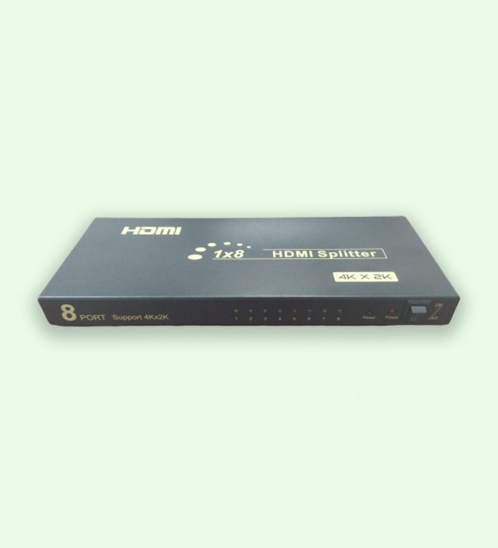 SPLITTER HDMI 8 PORT 2Kx4K