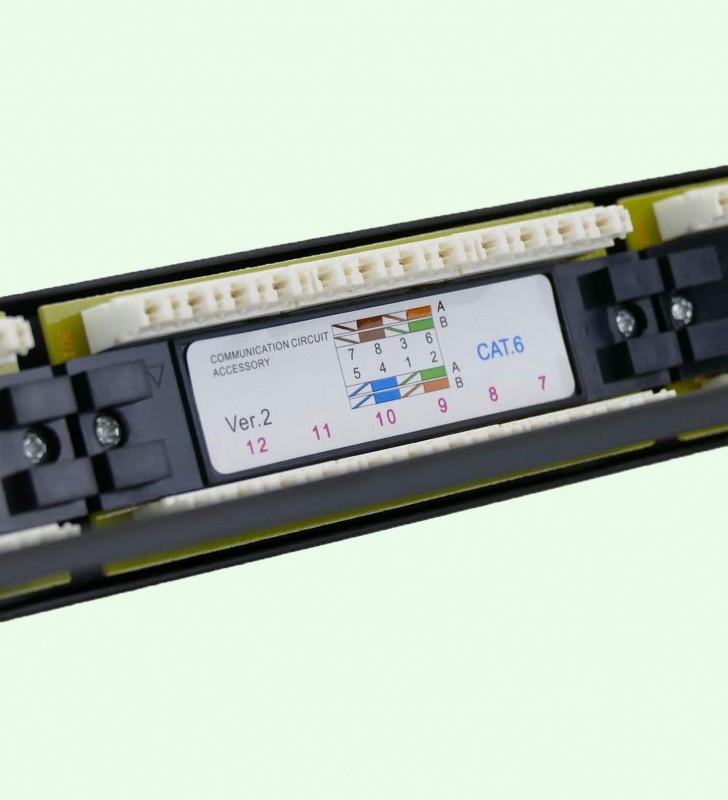 PANNEAU DE BRASSAGE 24 PORTS CAT6 W-D-LINK