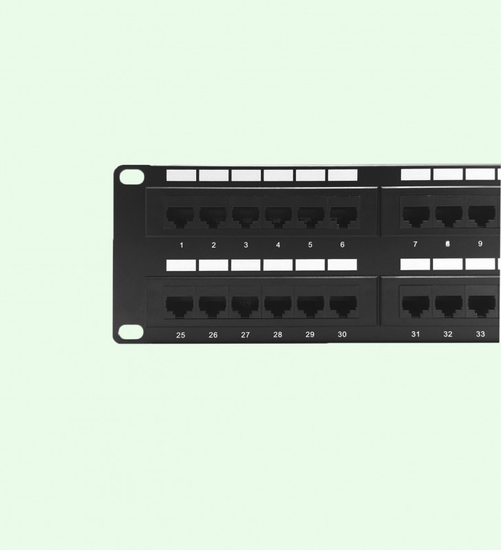 PANNEAU DE BRASSAGE 48 PORTS CAT6 W-D-LINK