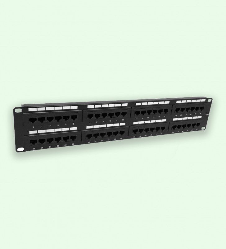 PANNEAU DE BRASSAGE 48 PORTS CAT6 W-D-LINK