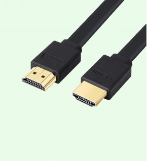 Câble HDMI - HDMI 10m Câble 24+1 grande vitesse (1080p Full HD 3D)