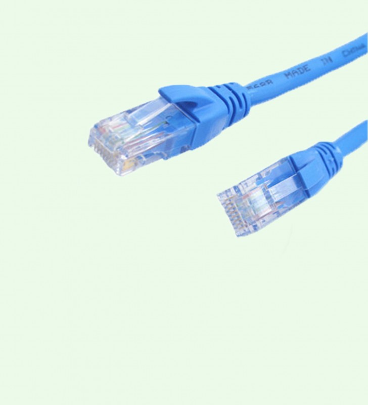 Câble RJ45 Cat6 de 2m - UTP - Bleu - Câbles Cat6 slim