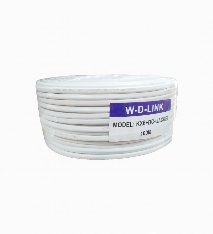 Câble Coaxial KX6+2DC+JACKET W-D-LINK