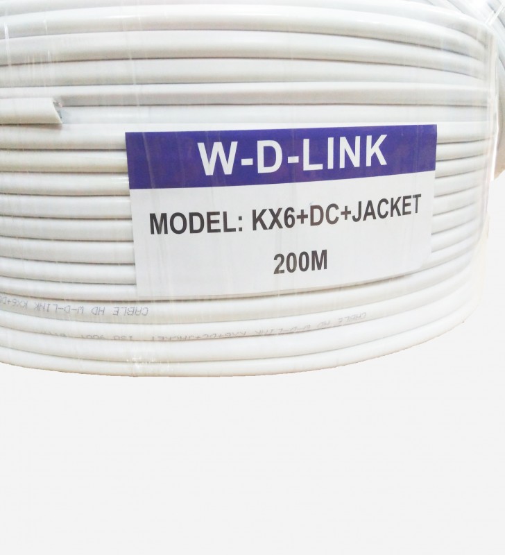 Cable-coaxial-KX6-W-D-LINK