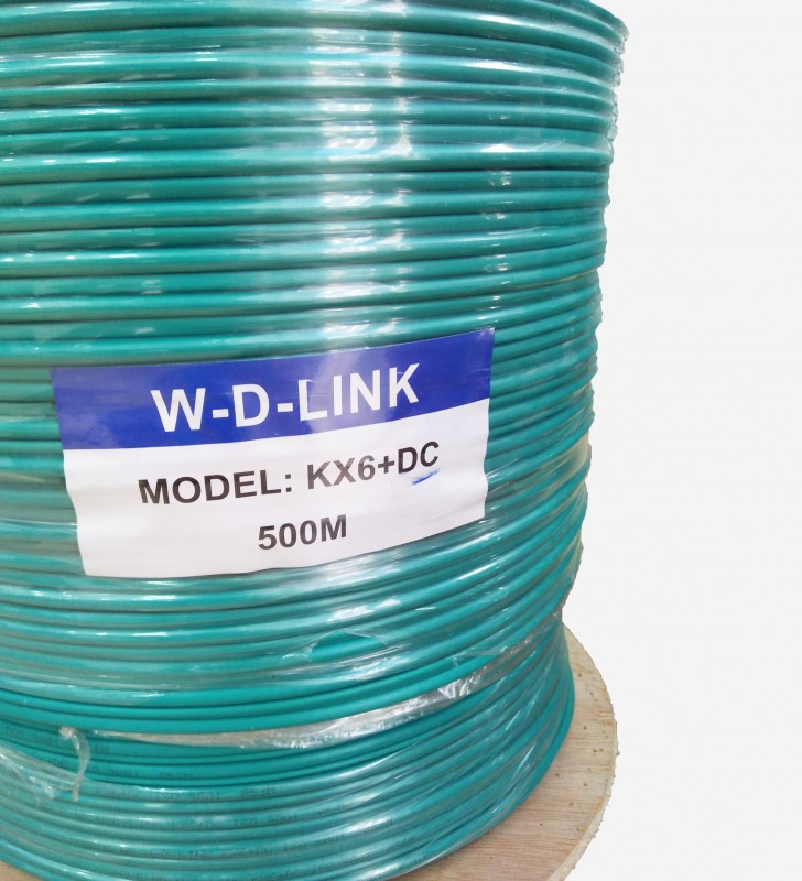 CABLE COAXIAL KX6 500M W-D-LINK