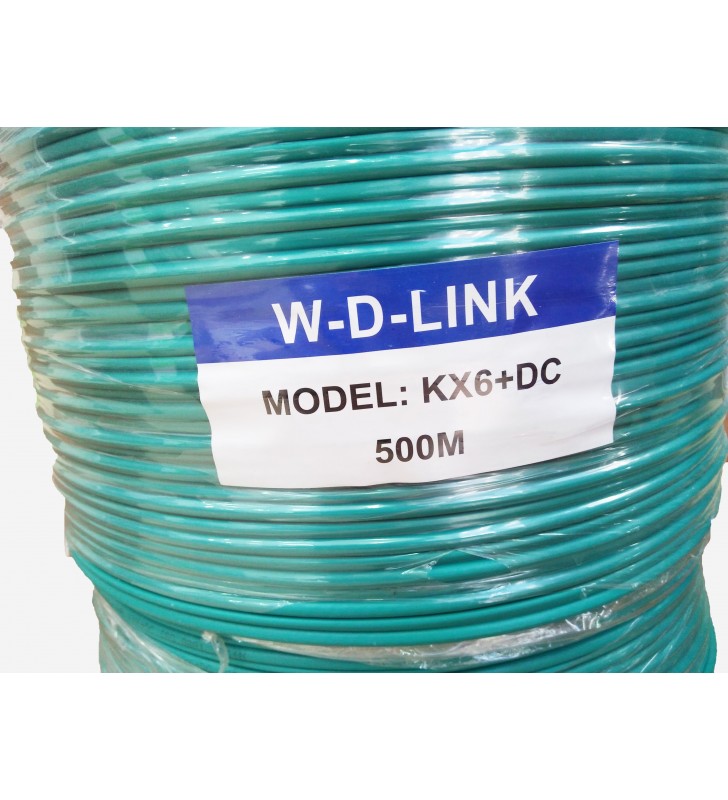 CABLE COAXIAL KX6 500M W-D-LINK