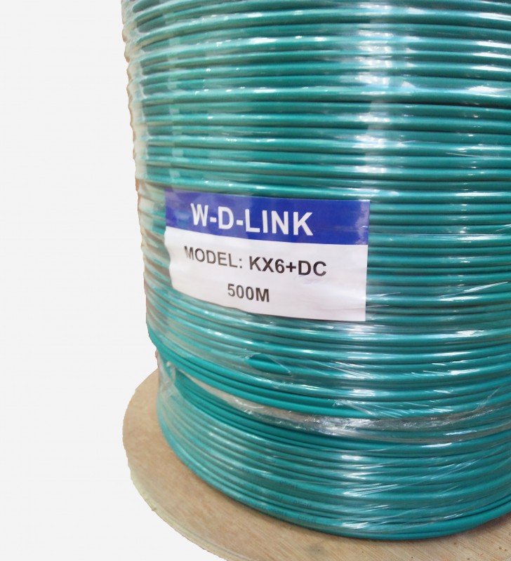 CABLE COAXIAL KX6 500M W-D-LINK