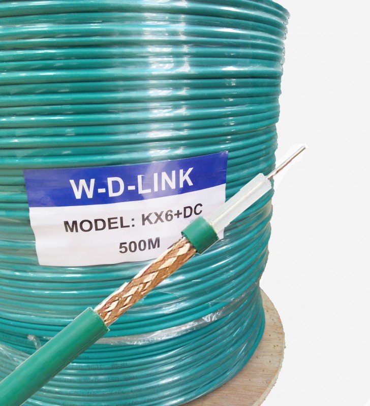 CABLE COAXIAL KX6 500M W-D-LINK