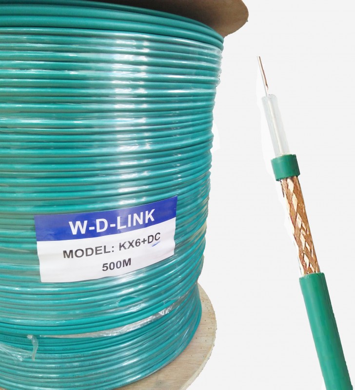 CABLE COAXIAL KX6 500M W-D-LINK