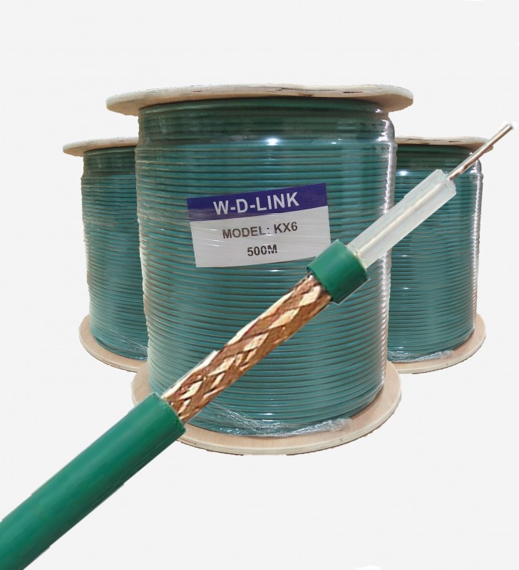 CABLE COAXIAL KX6 500M W-D-LINK