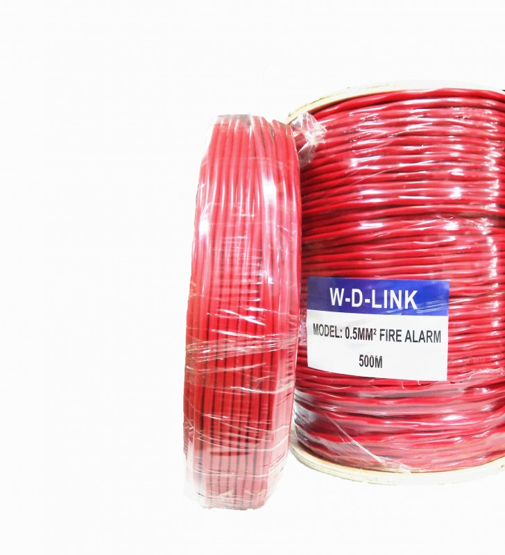 Câble Incendie W-D-LINK 500M : FIRE ALARM 0,8MM