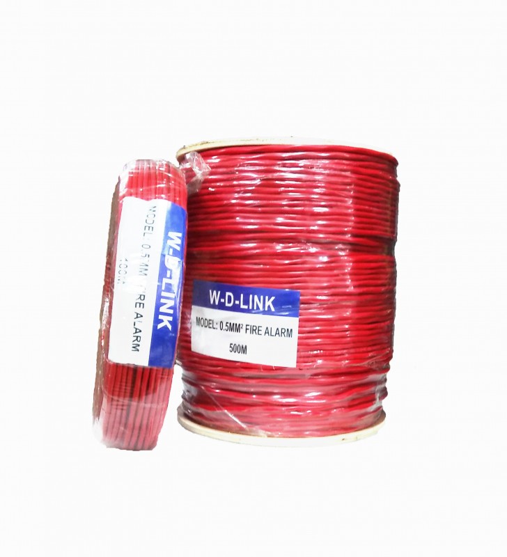 Câble Incendie W-D-LINK 500M : FIRE ALARM 0,8MM