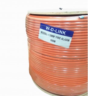 Câble Incendie W-D-LINK ORANGE 500M : FIRE ALARM 8,8MM