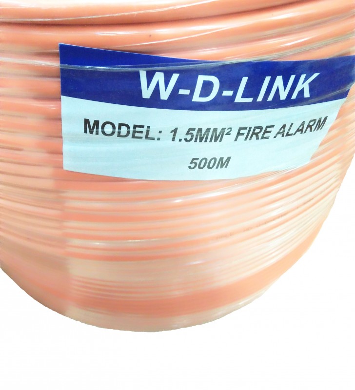 Câble Incendie W-D-LINK ORANGE 500M : FIRE ALARM 8,8MM